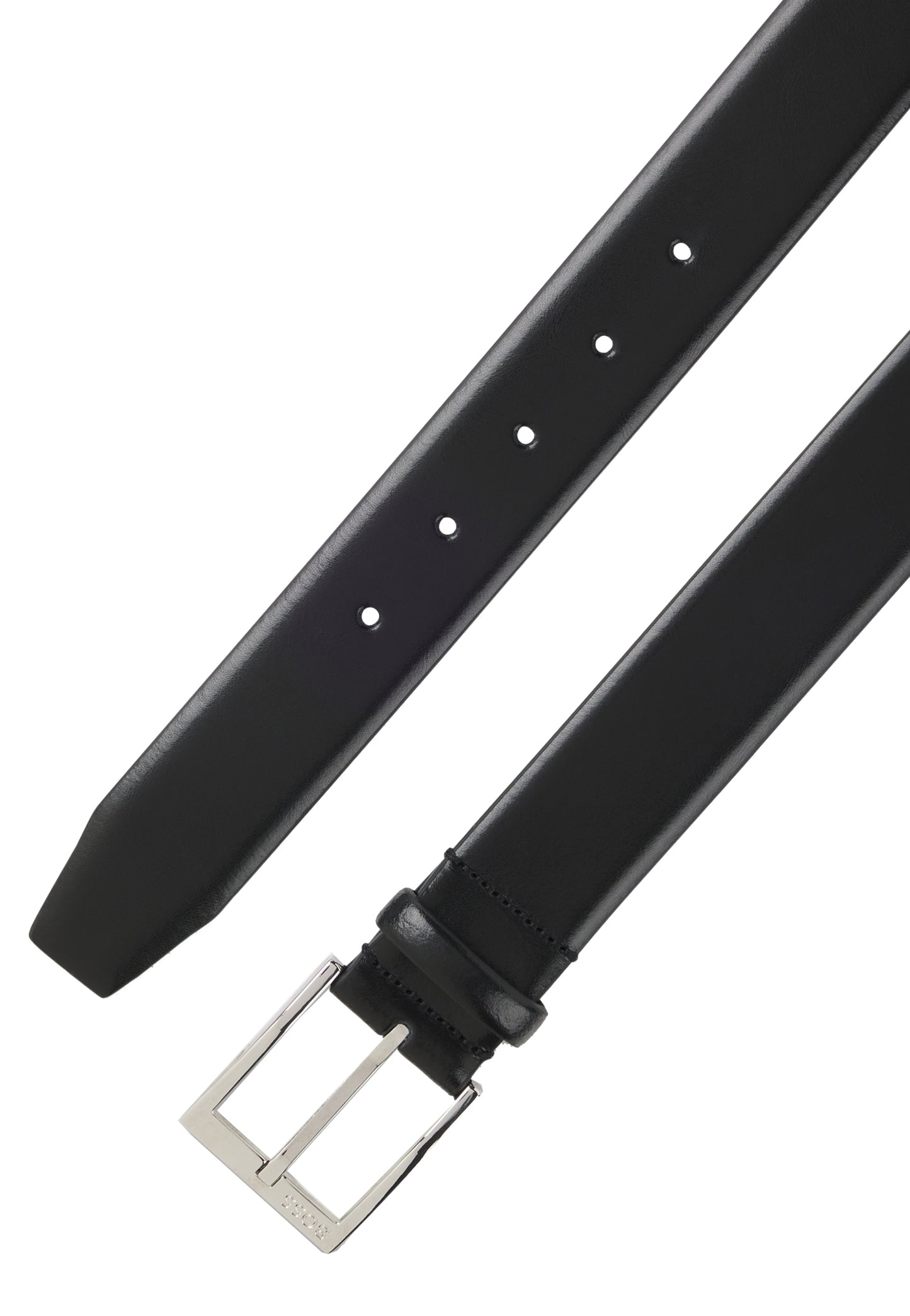 Cintura nera pelle italiana Hugo Boss A26 50482241 001001 HUGO BOSS 