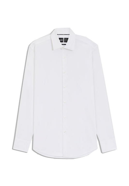 Camicia bianca poliestere Hugo Boss A26 50503356 100100 HUGO BOSS 