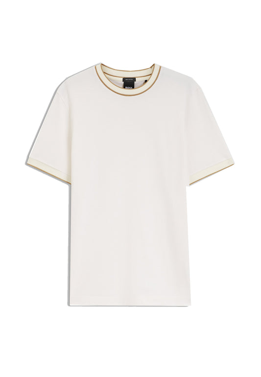 T-shirt girocollo bianca Hugo Boss A26 50565742 118118 HUGO BOSS 