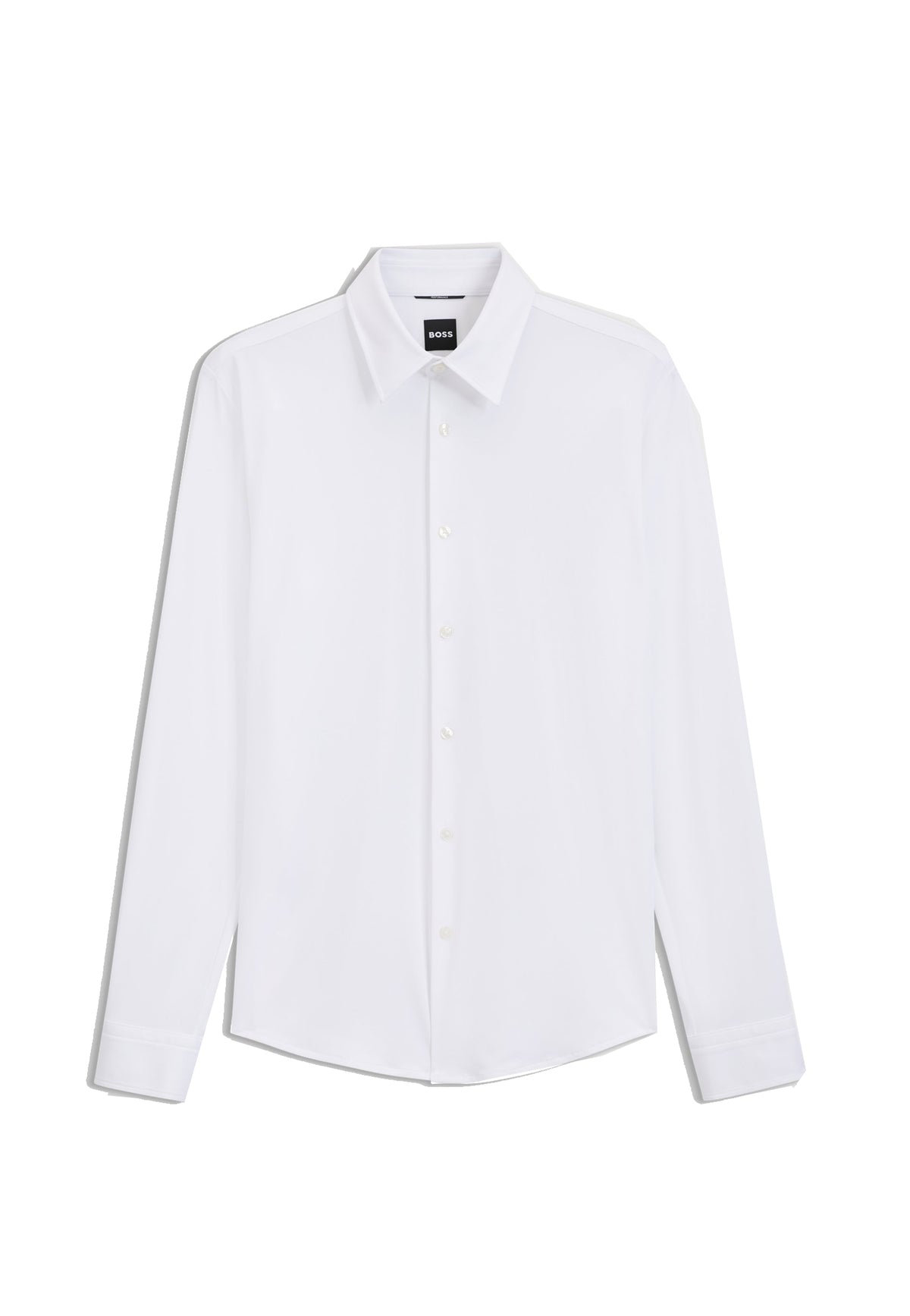 Camicia bianca slim fit poliestere Hugo Boss A26 50567146 100100 HUGO BOSS 