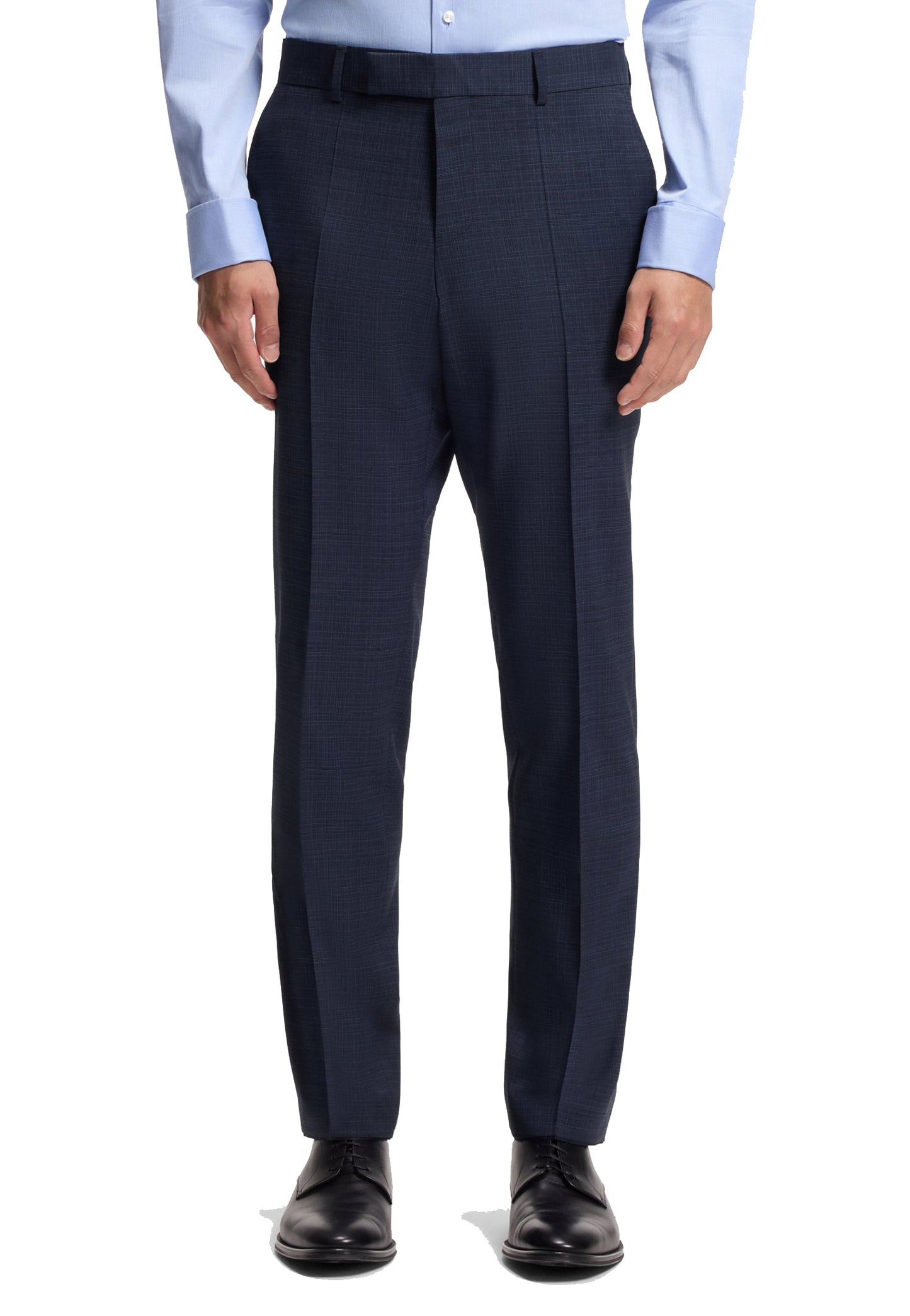 Completo Abito due pezzi slim fit blu lana elasticizzata Hugo Boss A26 50567236 404404 HUGO BOSS 