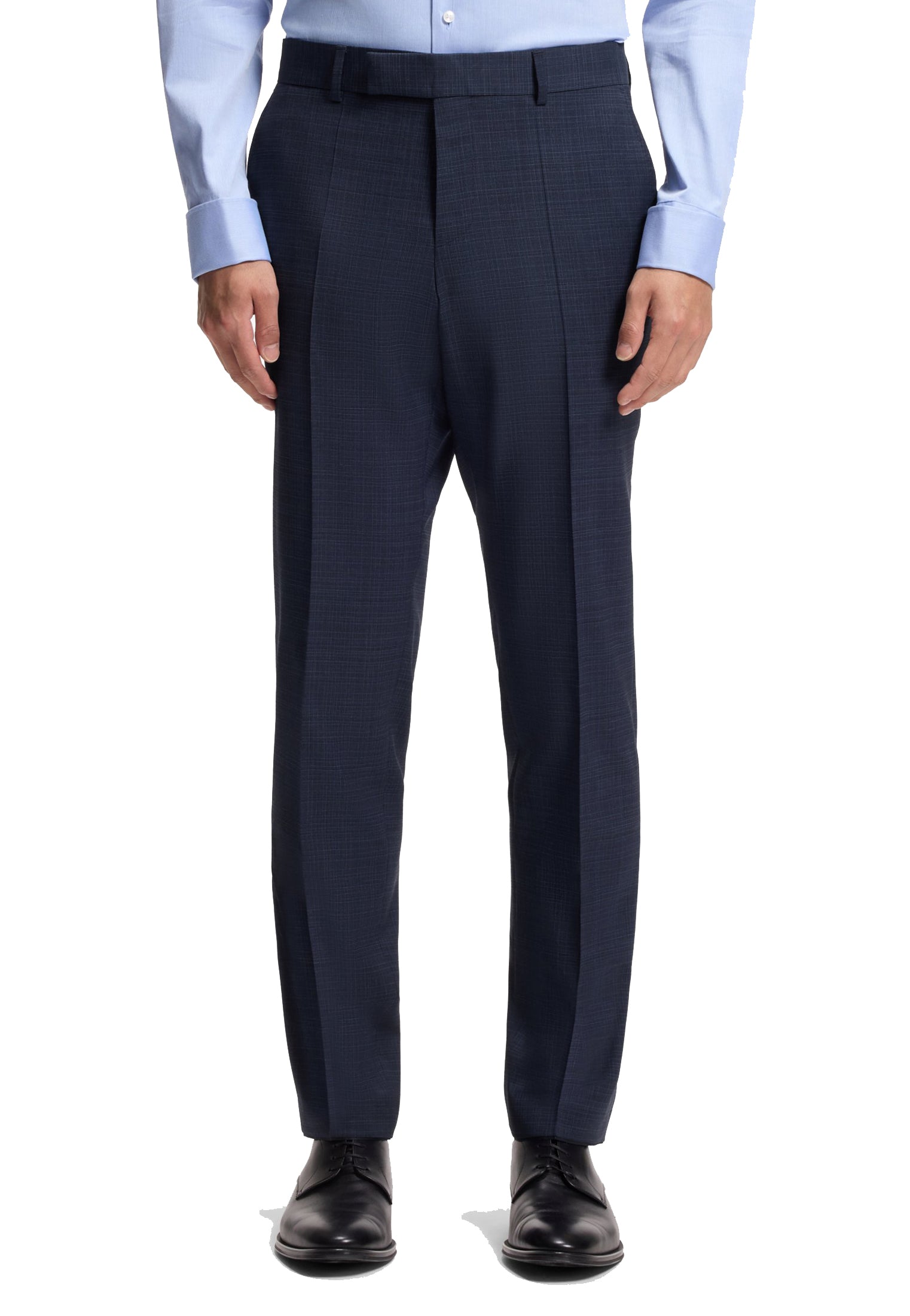 Completo Abito due pezzi slim fit blu lana elasticizzata Hugo Boss A26 50567236 404404 HUGO BOSS 