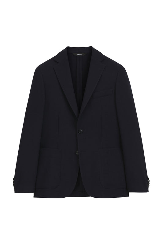 Giacca Blazer blu slim fit lana vergine Hugo Boss A26 50571980 404404 HUGO BOSS 