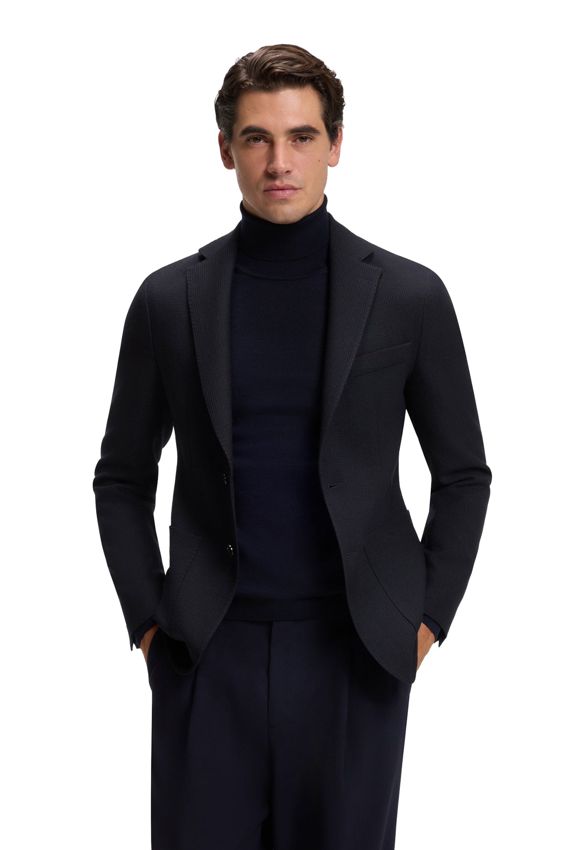 Giacca Blazer blu slim fit lana vergine Hugo Boss A26 50571980 404404 HUGO BOSS 