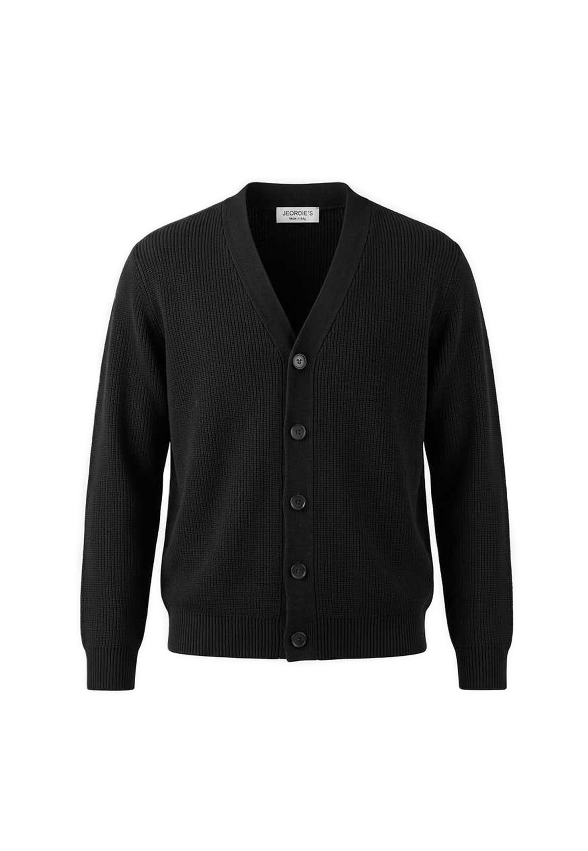 Maglia cardigan nero lana Jeordie's A26 10594 //999 JEORDIE'S 