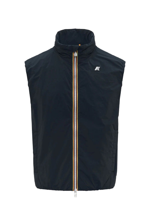 Gilet smanicato blu Valen Plain Warm K-way A26 K2136BW K89K89 K-WAY 