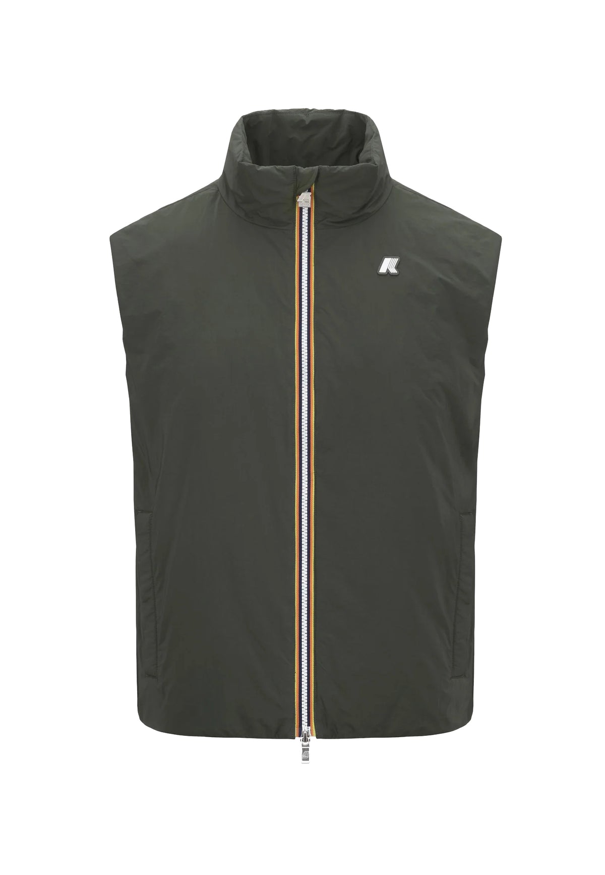 Gilet smanicato verde Valen Plain Warm K-way A26 K2136BW WMRWMR K-WAY 