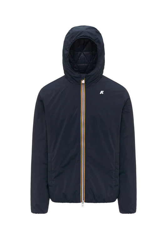Giacca blu imbottita blu Jack Plain Warm K-Way A26 K2136DW K89K89 K-WAY 