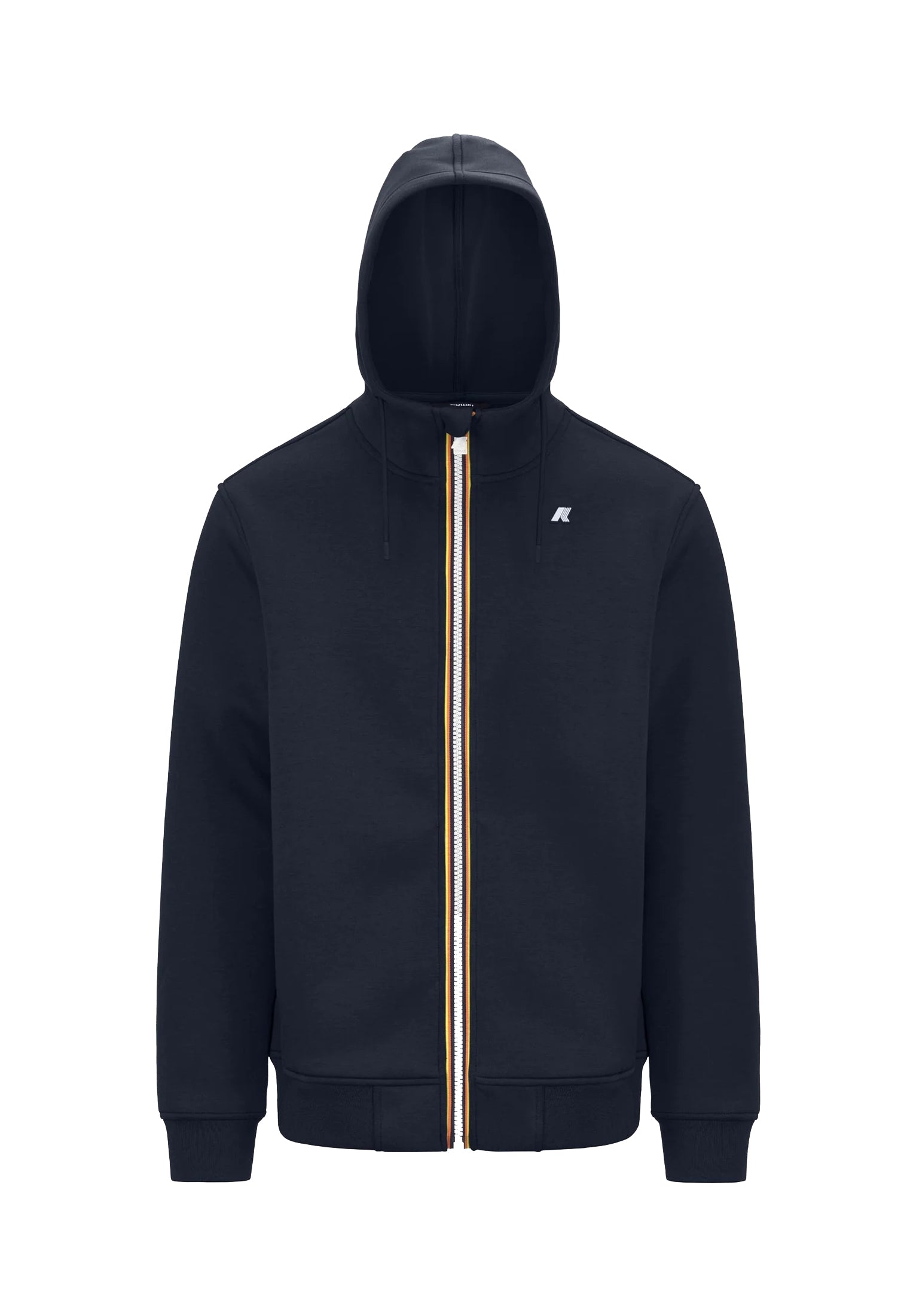 Giacca in pile con cappuccio blu Rainer Spacer K-way A26 K2141DW K89K89 K-WAY 