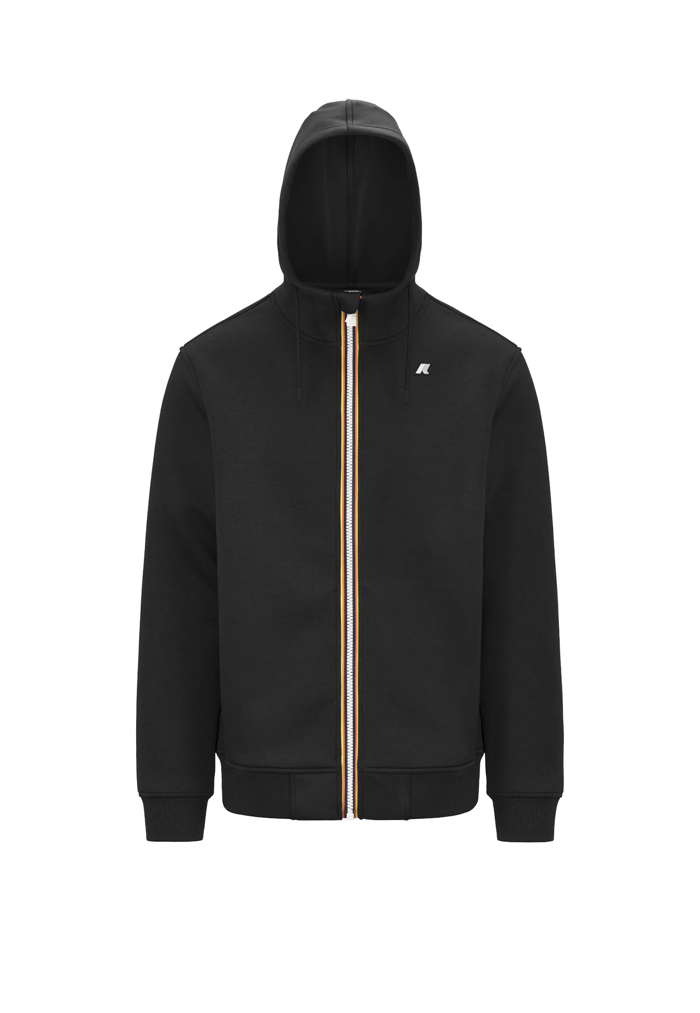 Giacca in pile con cappuccio nera Rainer Spacer K-way A26 K2141DW USYUSY K-WAY 