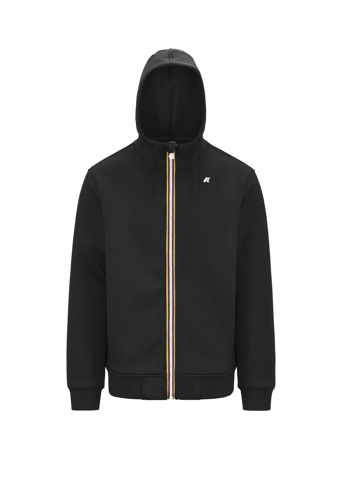 Giacca in pile con cappuccio nera Rainer Spacer K-way A26 K2141DW USYUSY K-WAY 