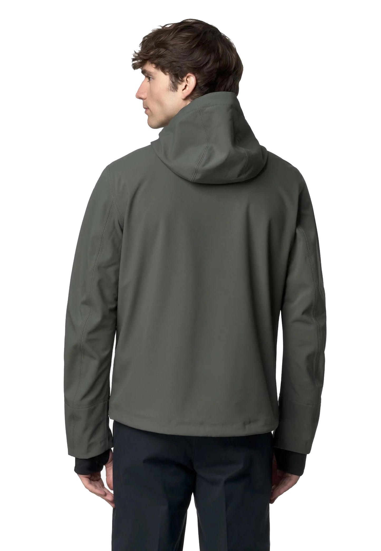Giacca corta verde tecnica Jacko Bonded K-Way A26 K6131BW AF0AF0 K-WAY 