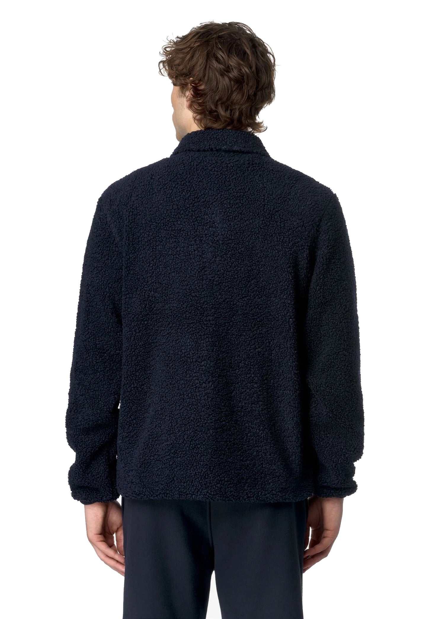 Giacca blu Cameron Sherpa Polar K-Way A26 K61322W A2BA2B K-WAY 