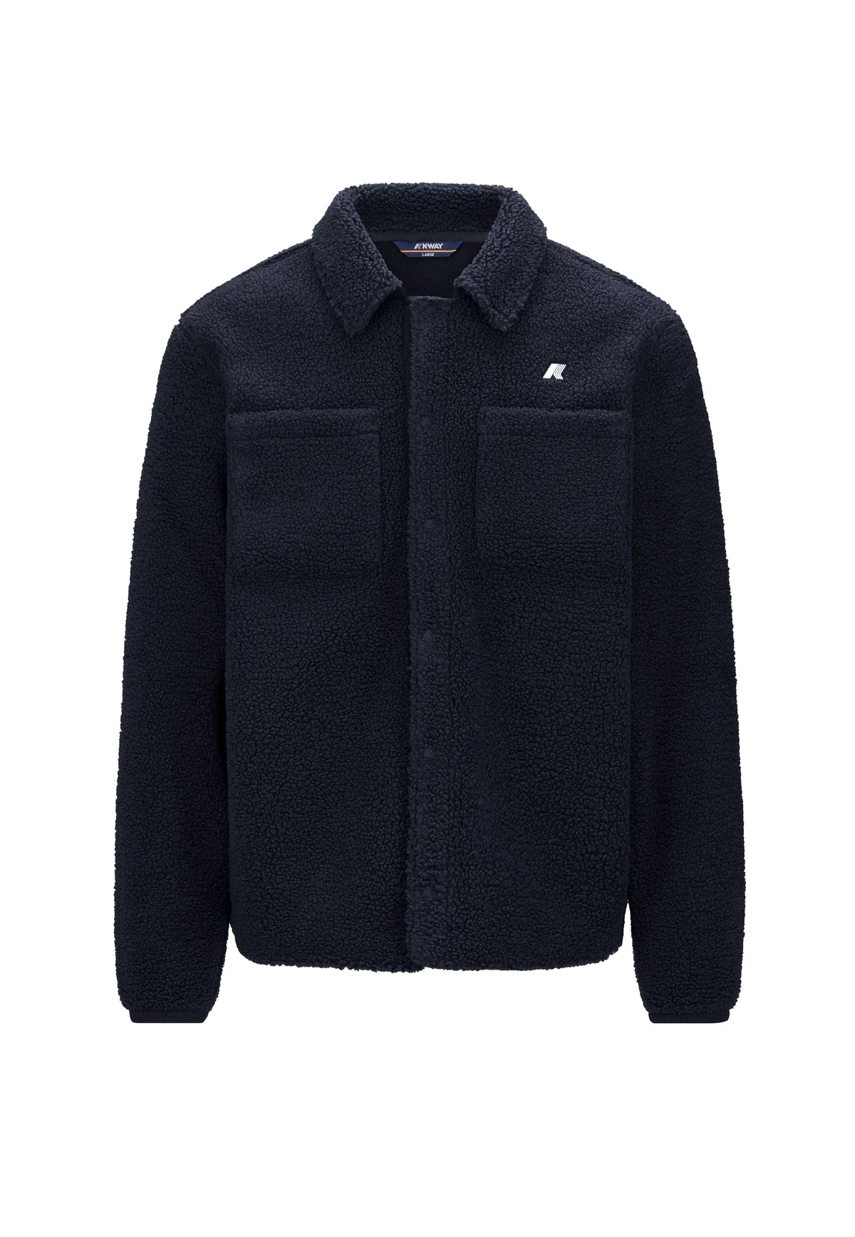 Giacca blu Cameron Sherpa Polar K-Way A26 K61322W A2BA2B K-WAY 