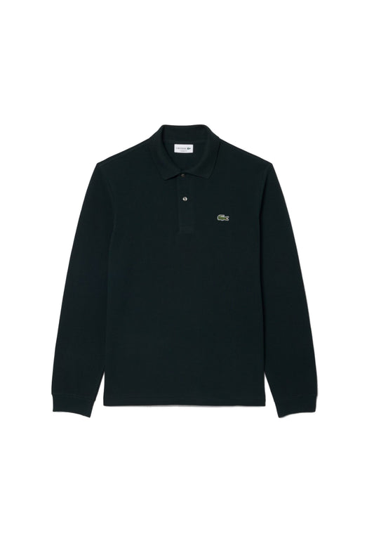 Polo blu cotone maniche lunge Lacoste A26 L1312 GJPGJP LACOSTE 