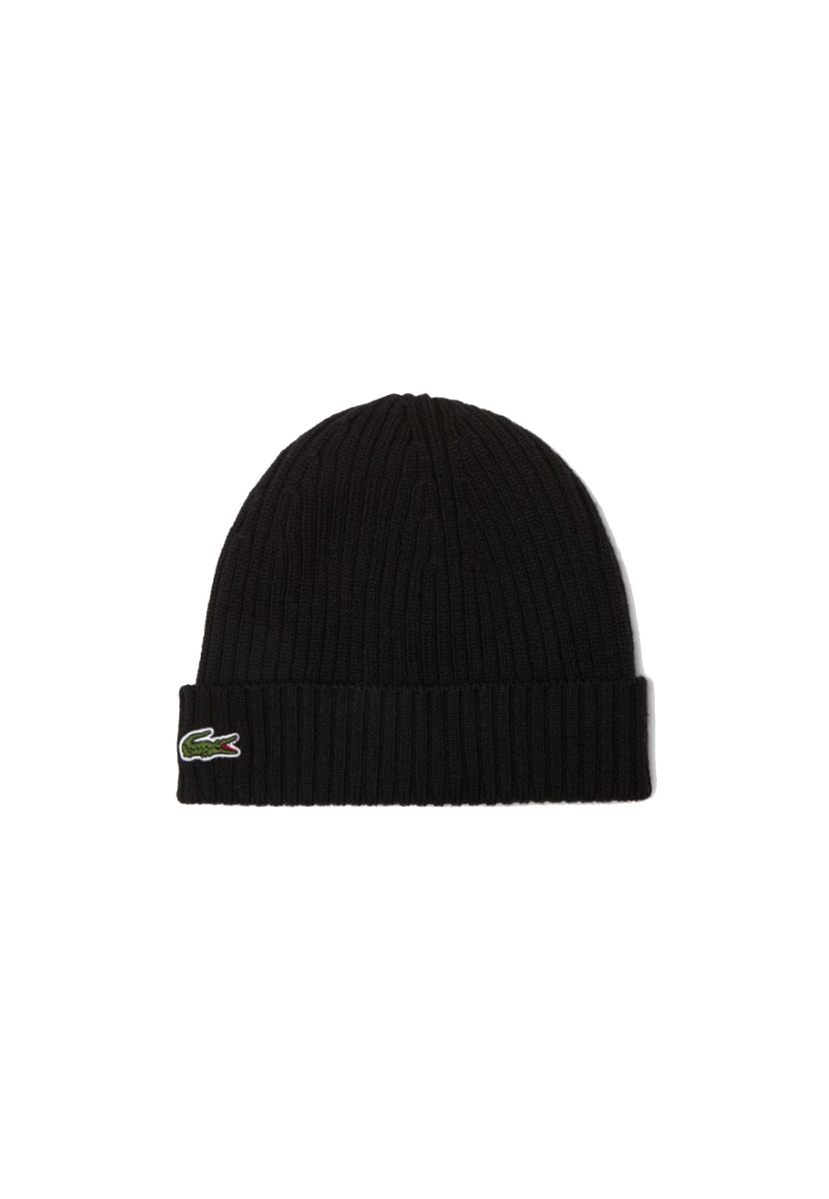 Berretto lana nero classico Lacoste A26 RB0001 3131 LACOSTE 