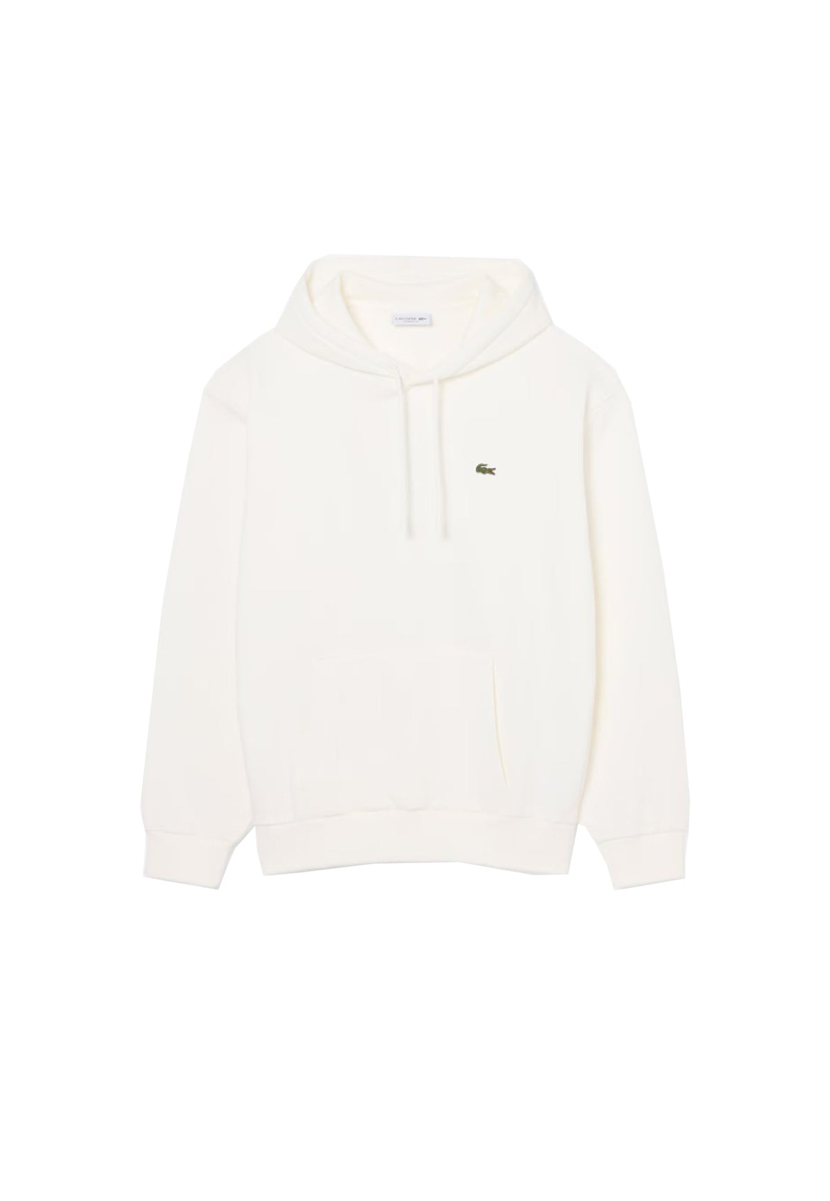 Felpa con cappuccio bianca misto cotone Lacoste A26 SH8863 70V70V LACOSTE 
