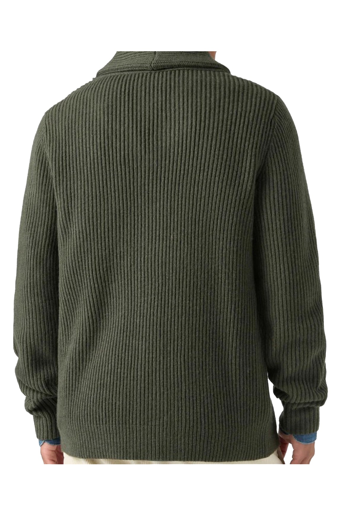 Maglione cardigan verde lana Glasgow MC2 Saint Barth A26 GLAS001 00024M00024M MC2 