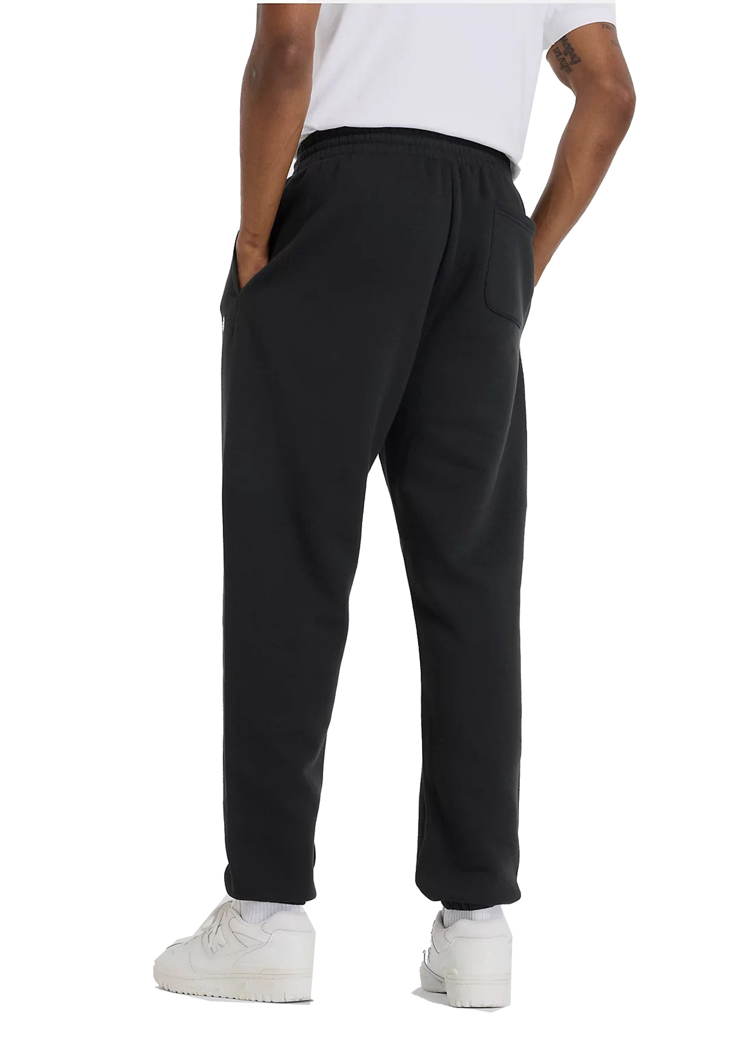 Pantaloni tuta jogger sportivi neri Essentials New Balance A26 MP41503BK // NEW BALANCE 