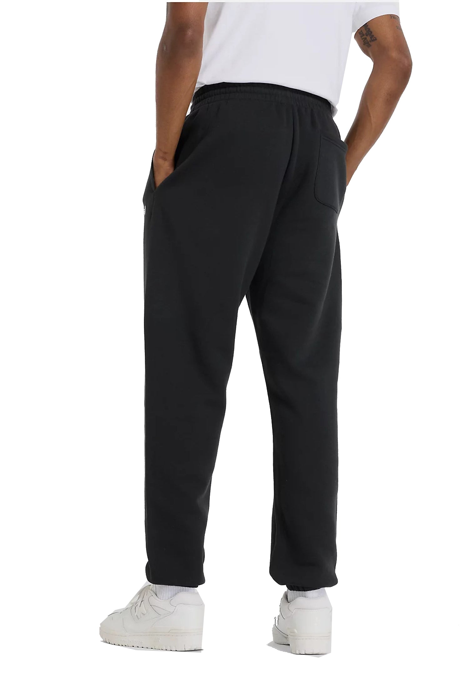 Pantaloni tuta jogger sportivi neri Essentials New Balance A26 MP41503BK // NEW BALANCE 