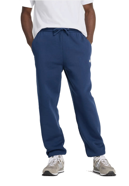 Pantaloni tuta jogger sportivi blu Essentials New Balance A26 MP41503NNY // NEW BALANCE 