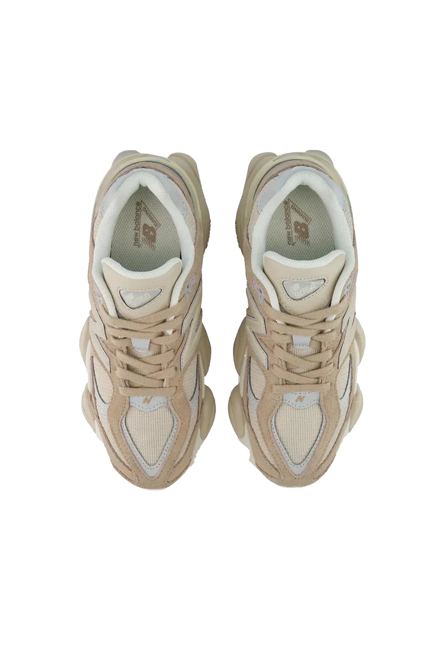 Scarpe sportive beige pelle suede 9060 New Balance A26 U90608AP // NEW BALANCE 