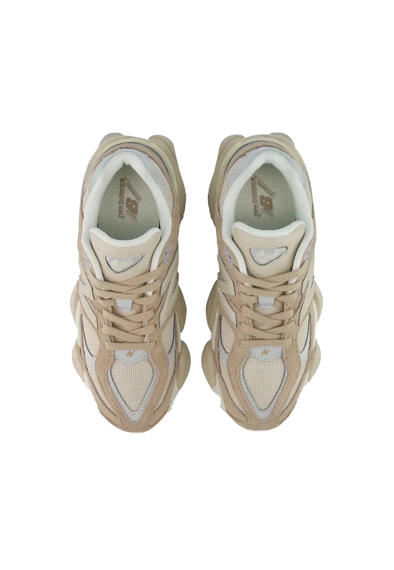 Scarpe sportive beige pelle suede 9060 New Balance A26 U90608AP // NEW BALANCE 