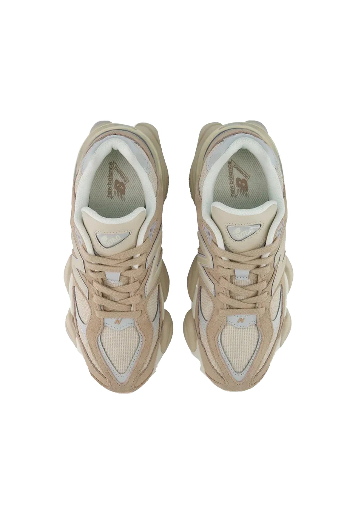 Scarpe sportive beige pelle suede 9060 New Balance A26 U90608AP // NEW BALANCE 