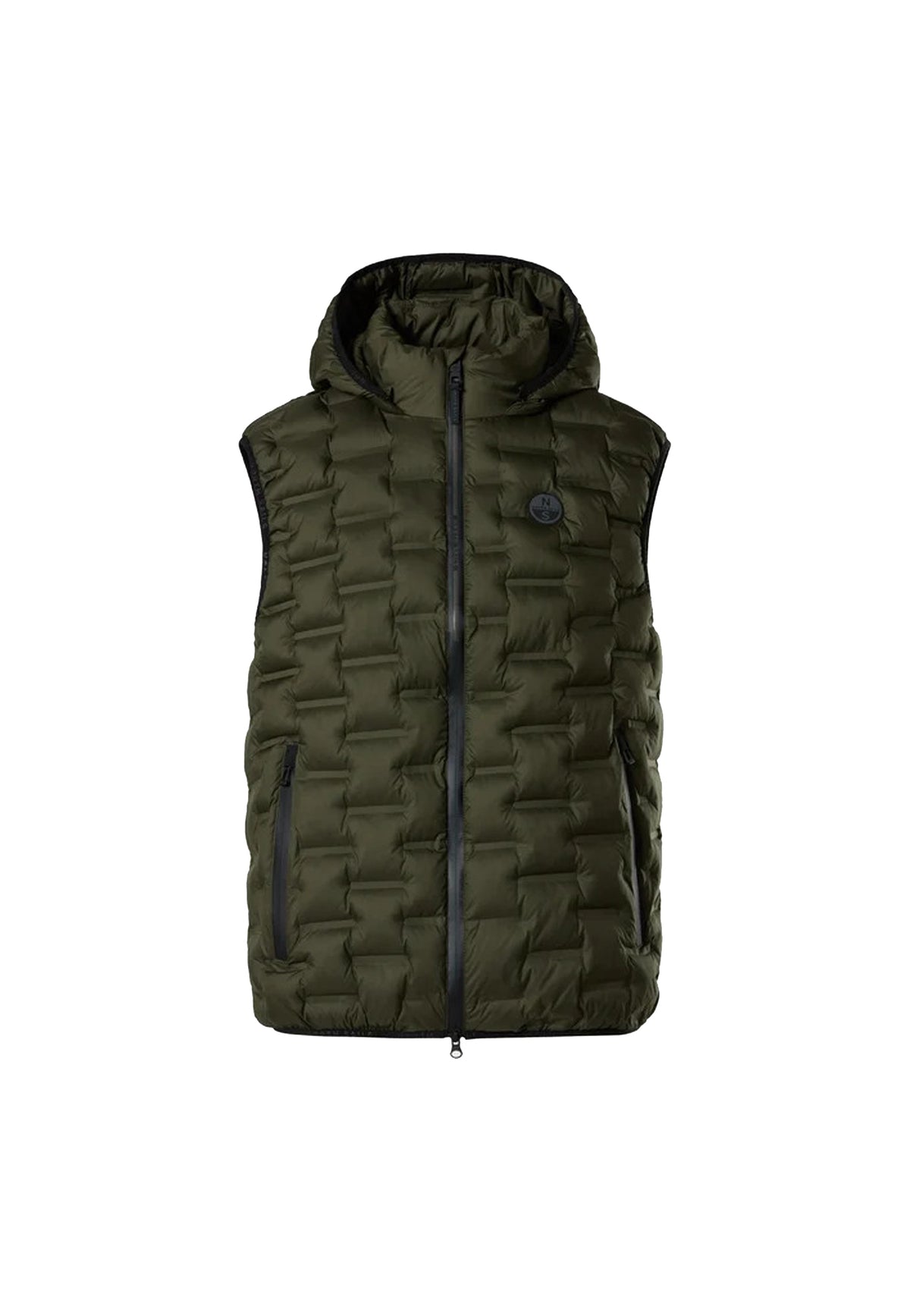 Gilet Smanica verde scuro imbottito Laser North Sails A26 603490 04370437 NORTH SAILS 