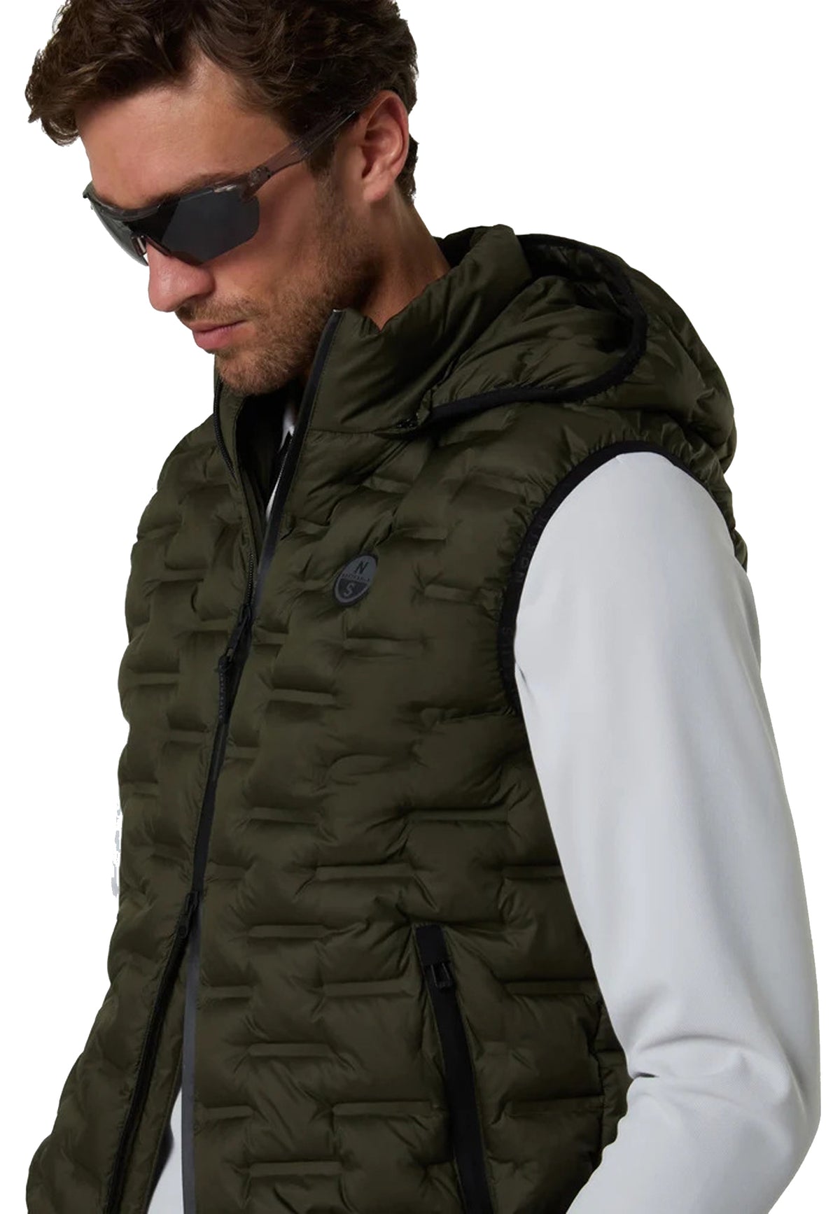 Gilet Smanica verde scuro imbottito Laser North Sails A26 603490 04370437 NORTH SAILS 