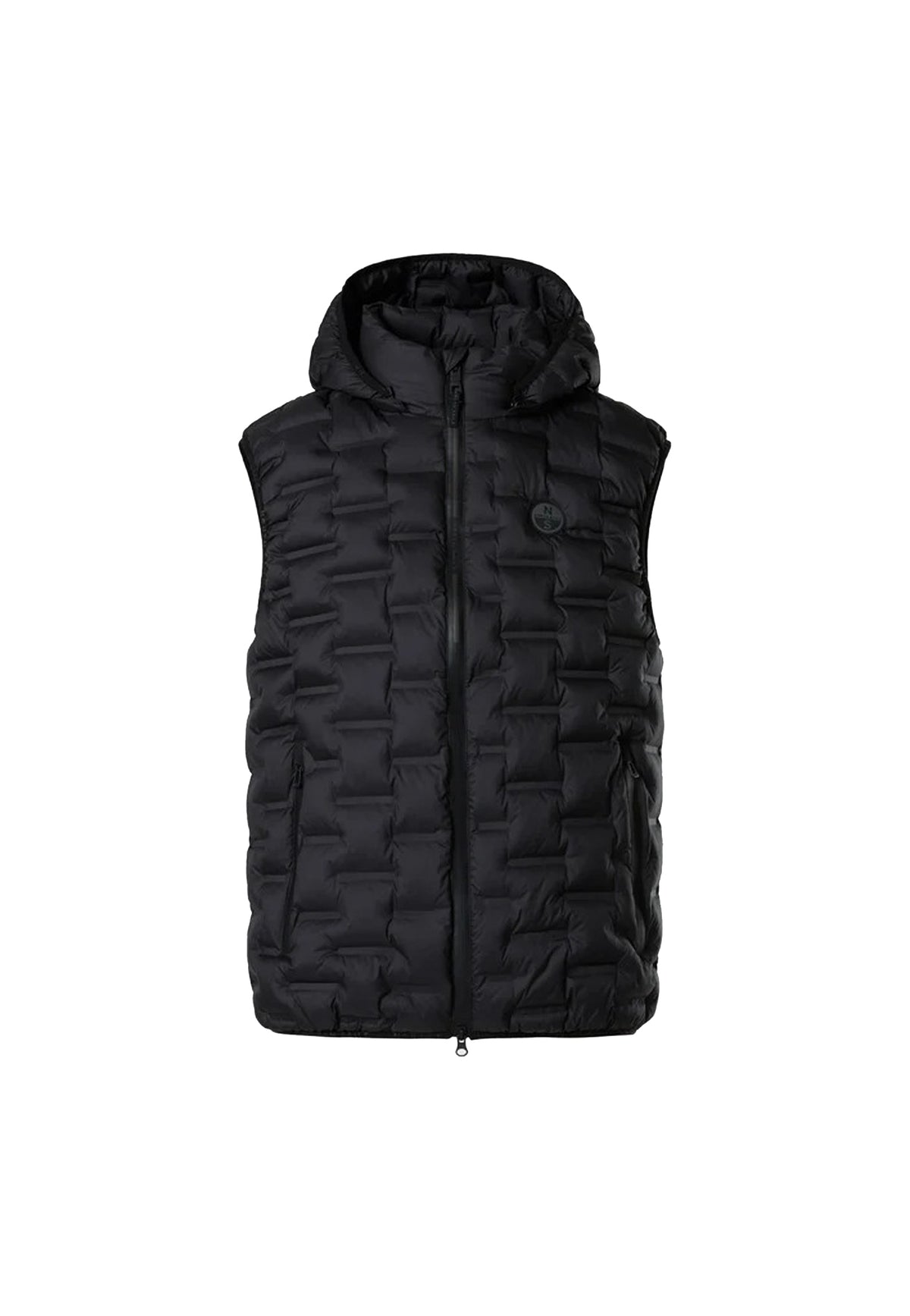 Gilet Smanica nero imbottito Laser North Sails A26 603490 09990999 NORTH SAILS 