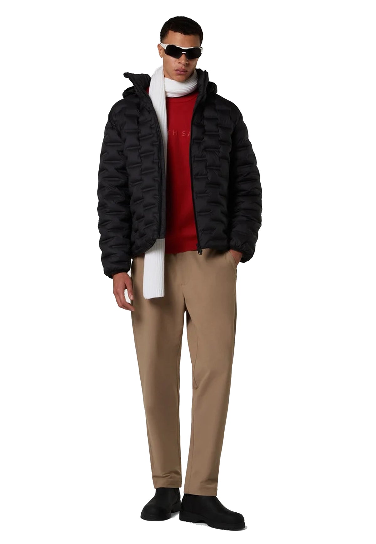 Giubbino imbottita nera Laser Puffer North Sails A26 603491 09990999 NORTH SAILS 