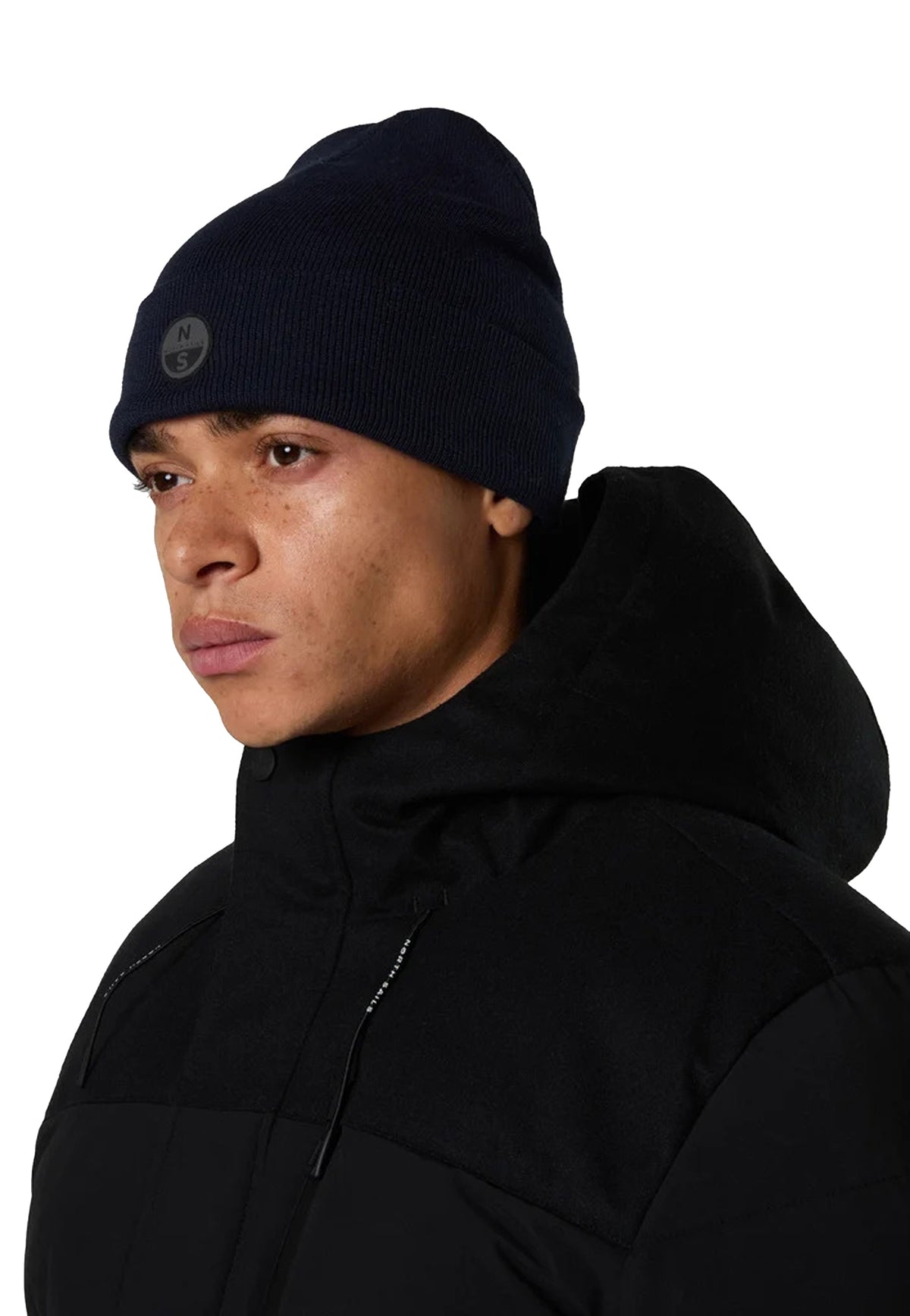 Berretto invernale con patch blu North Sails A26 623440 08020802 NORTH SAILS 