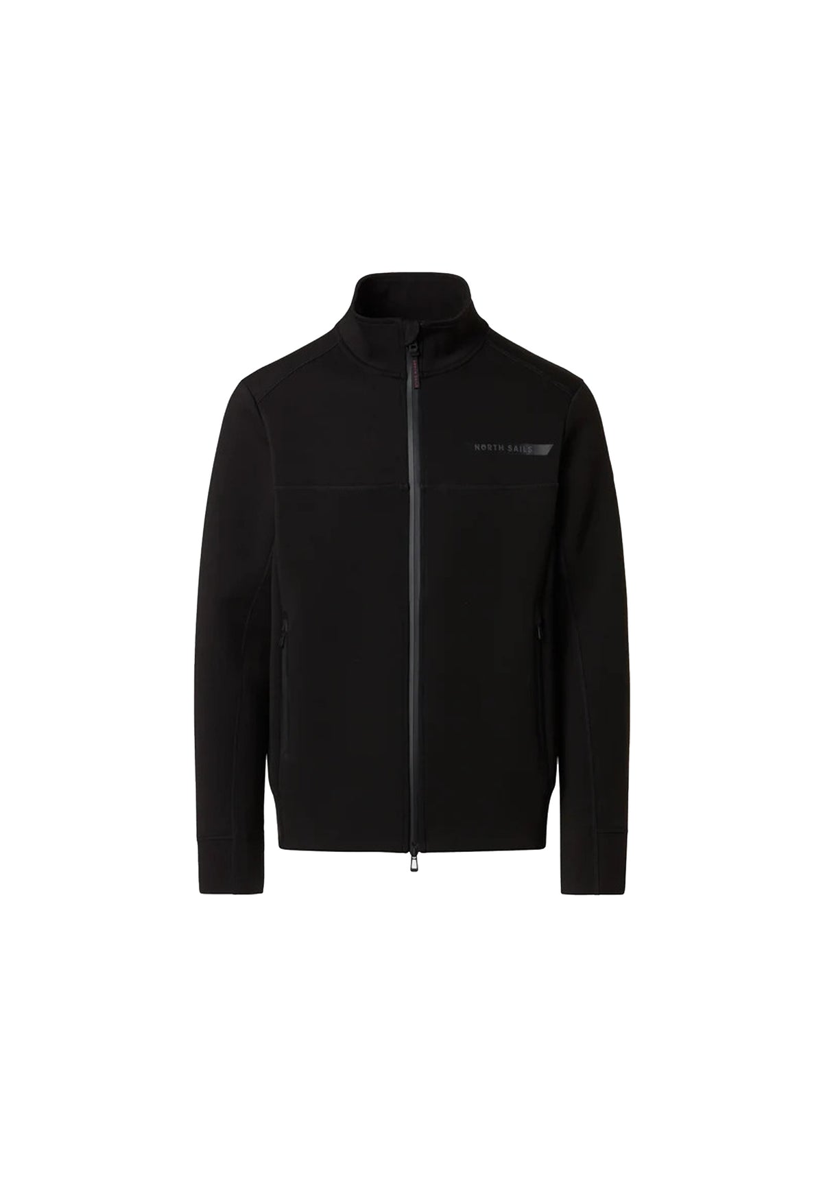 Felpa full zip nera poliestere North Sails A26 691335 09990999 NORTH SAILS 
