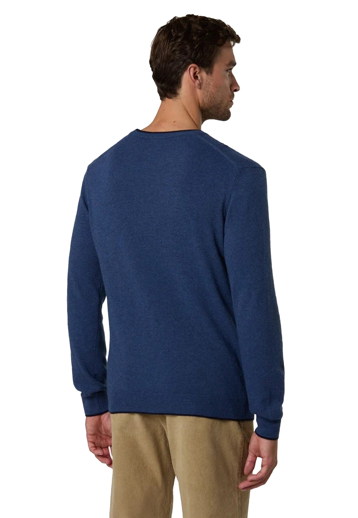 Maglione blu girocollo in misto lana cashmere North Sails A26 699486 07470747 NORTH SAILS 