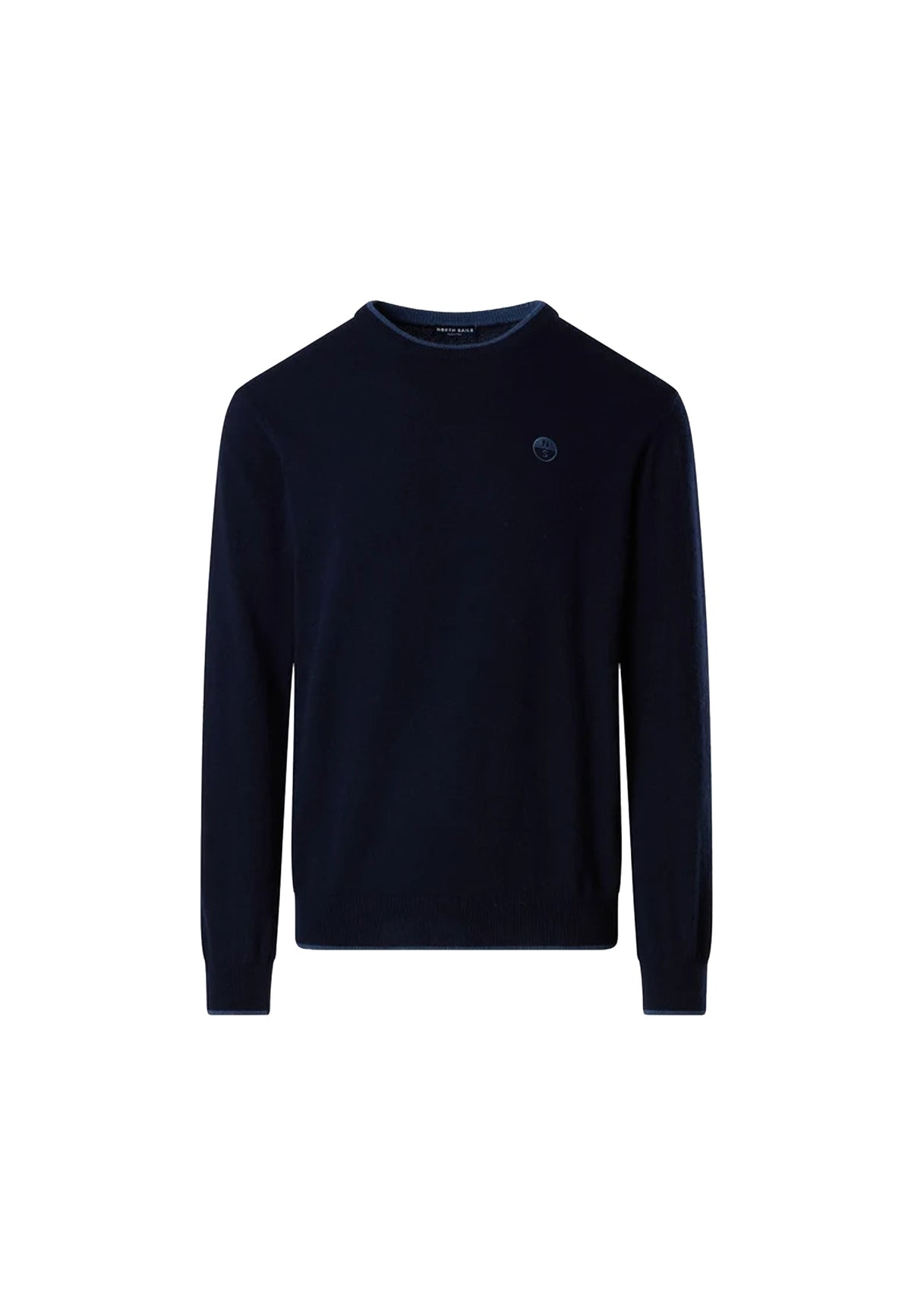 Maglione girocollo blu scuro misto cashmere lana North Sails A26 699486 08020802 NORTH SAILS 
