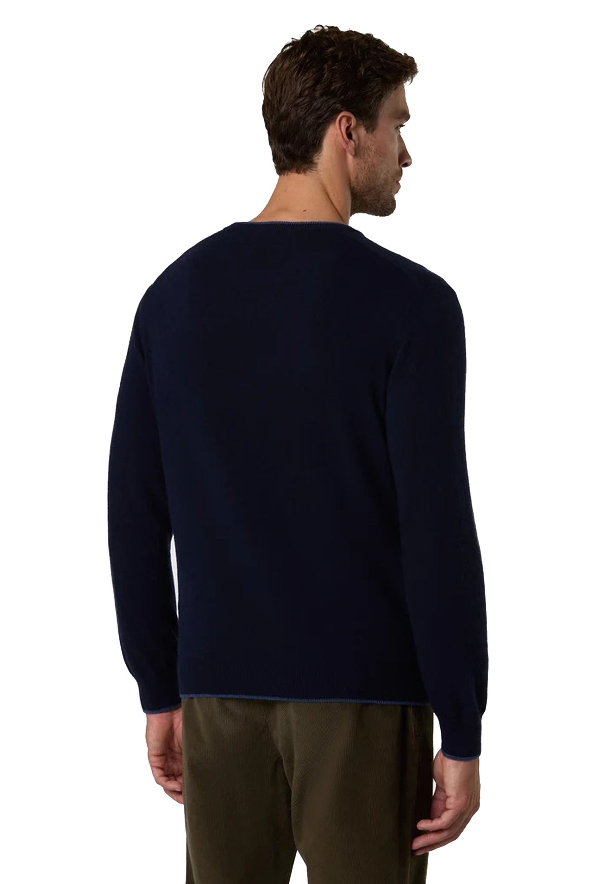 Maglione girocollo blu scuro misto cashmere lana North Sails A26 699486 08020802 NORTH SAILS 