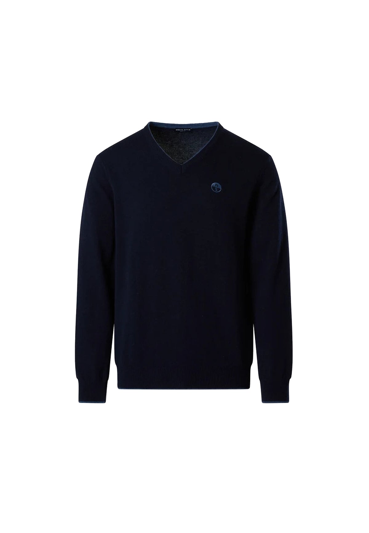 Maglione scollo a v blu navy misto lana e cashmere North Sails A26 699487 08020802 NORTH SAILS 
