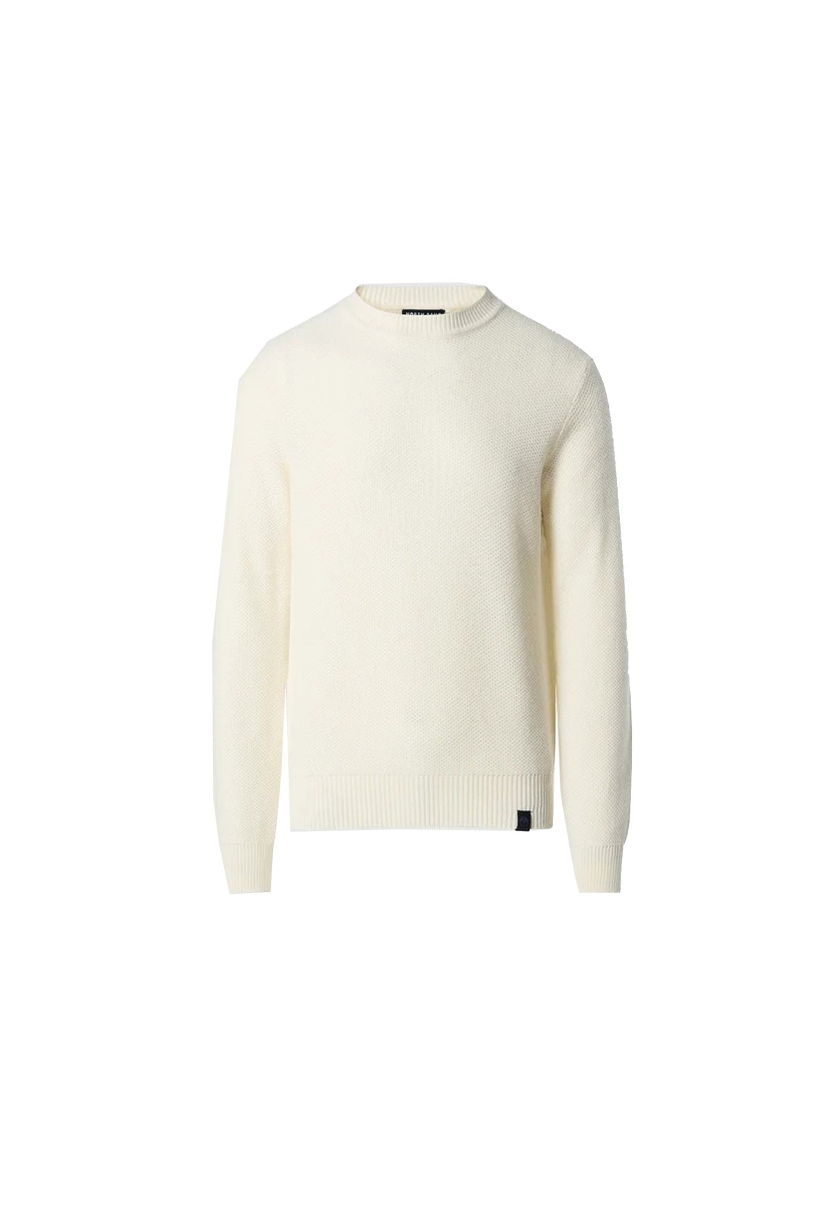 Maglione panna girocollo nido d'ape misto lana e cashmere North Sails A26 699584 01050105 NORTH SAILS 