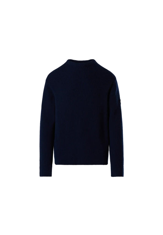 Maglione girocollo nera misto lana North Sails A26 699643 08100810 NORTH SAILS 