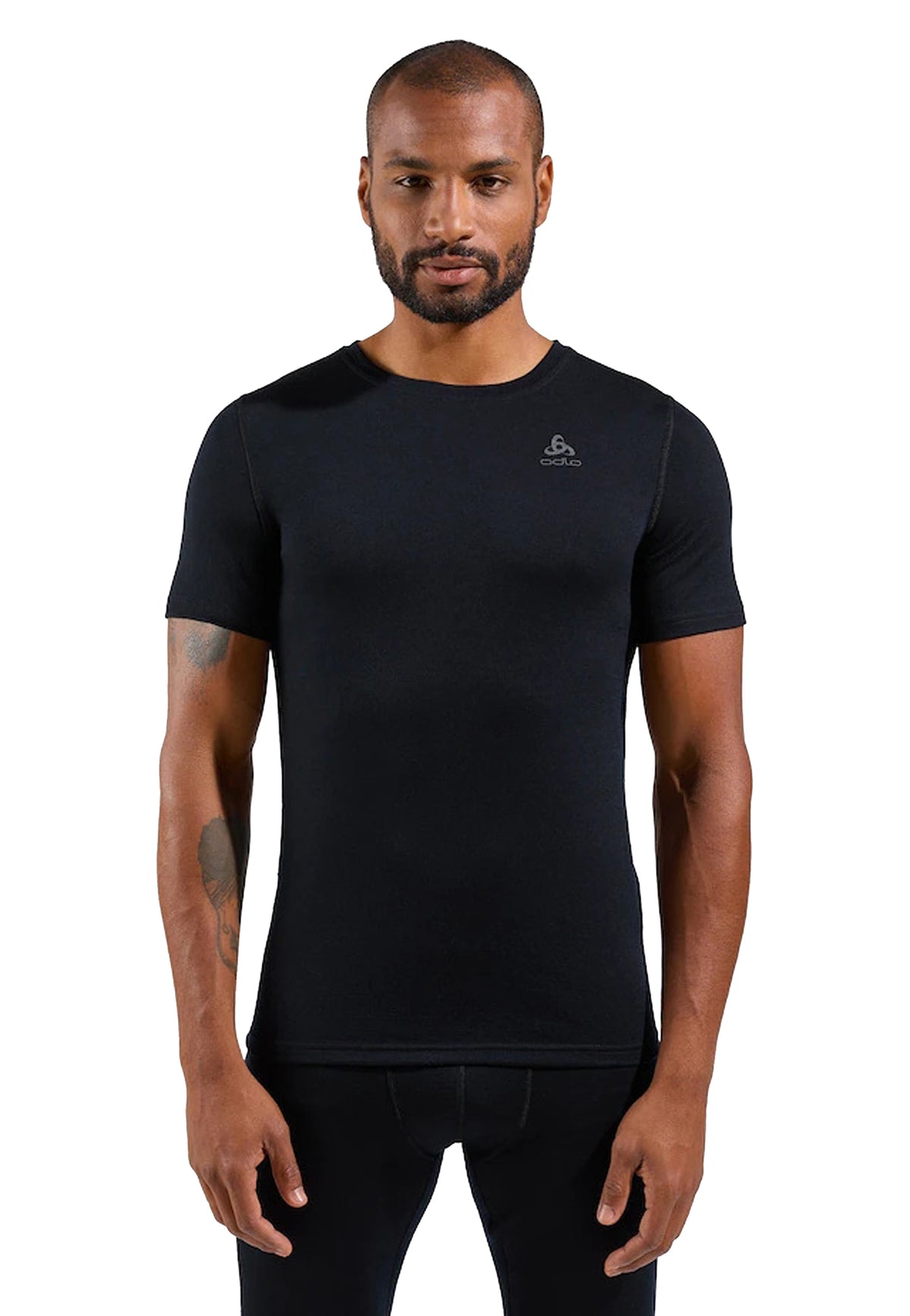 T-shirt termica nera lana sci montagna Odlo A26 111702 1500015000 ODLO 