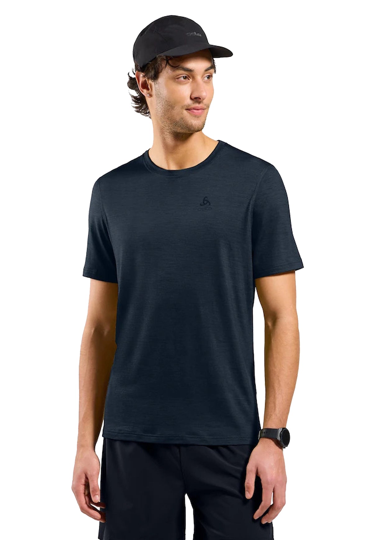 T-shirt a mezza manica maglia termica blu lana montagna Odlo A26 112062 2073120731 ODLO 