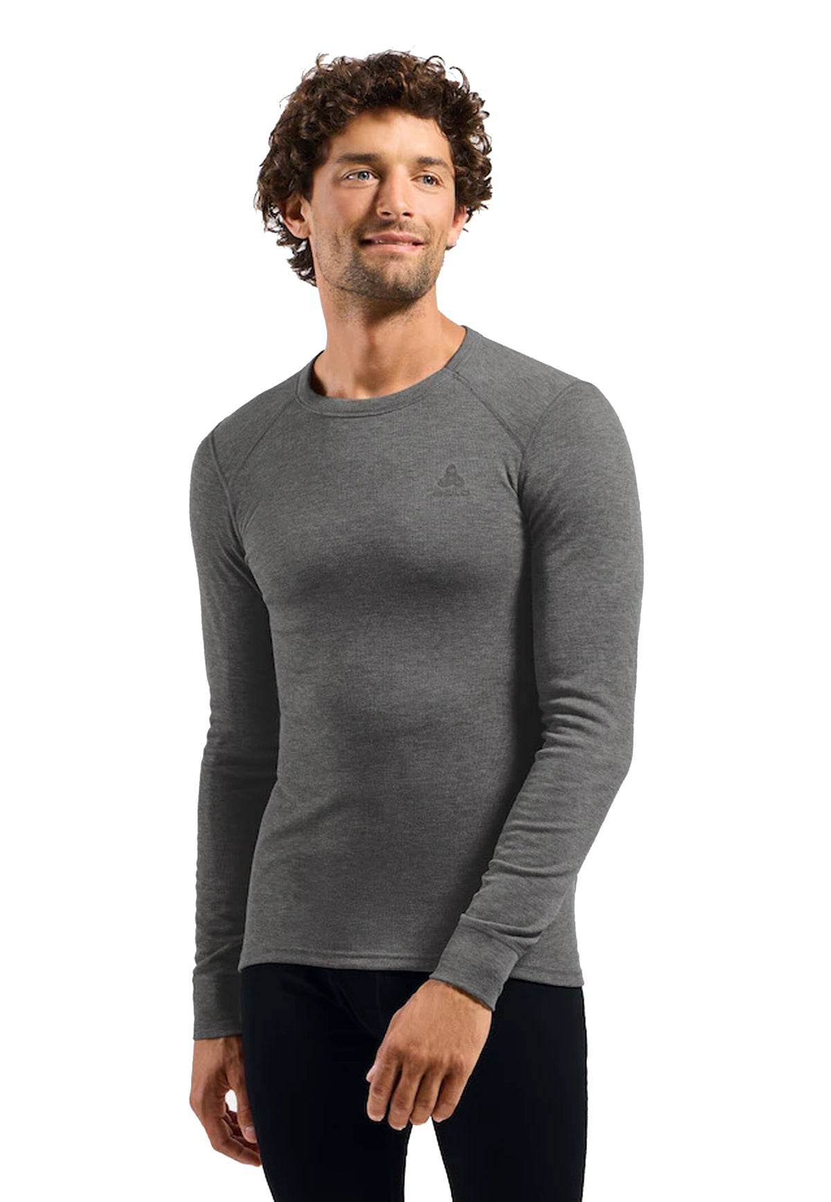Maglietta tecnica grigia montanga Active Warm Odlo A26 159102 1018310183 ODLO 