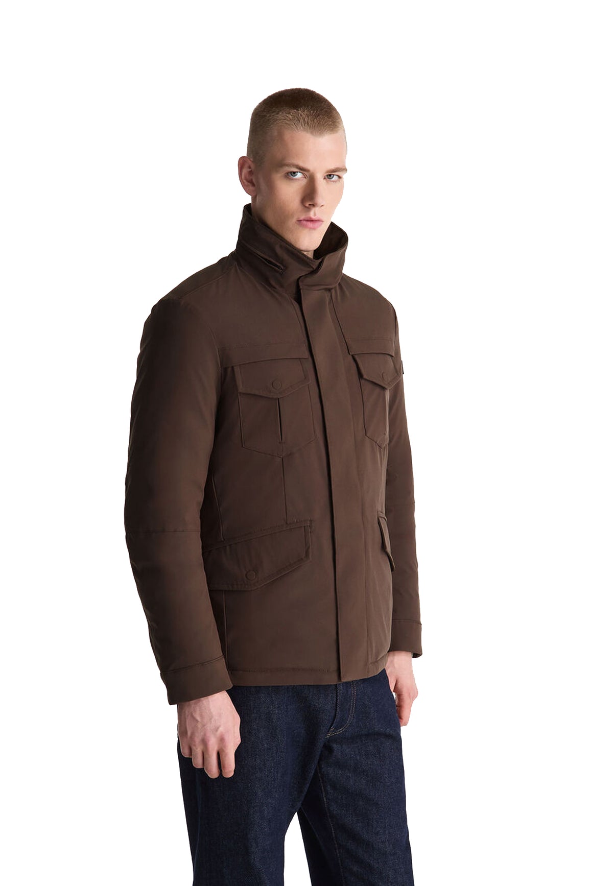 Giacca field marrone tecnica Stripes Peuterey A26 PEU5982 01192057 194194 PEUTEREY 