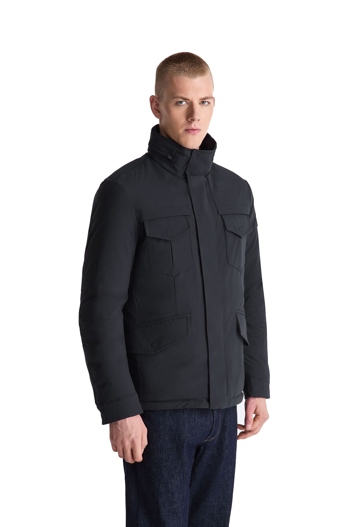 Giacca field blu tecnica Stripes Peuterey A26 PEU5982 01192057 215215 PEUTEREY 