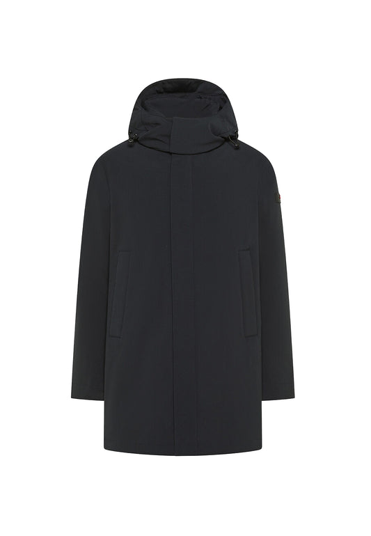 Giacca cappotto lungo tecnico blu Kruger Peuterey A26 PEU5998 01192026 215215 PEUTEREY 