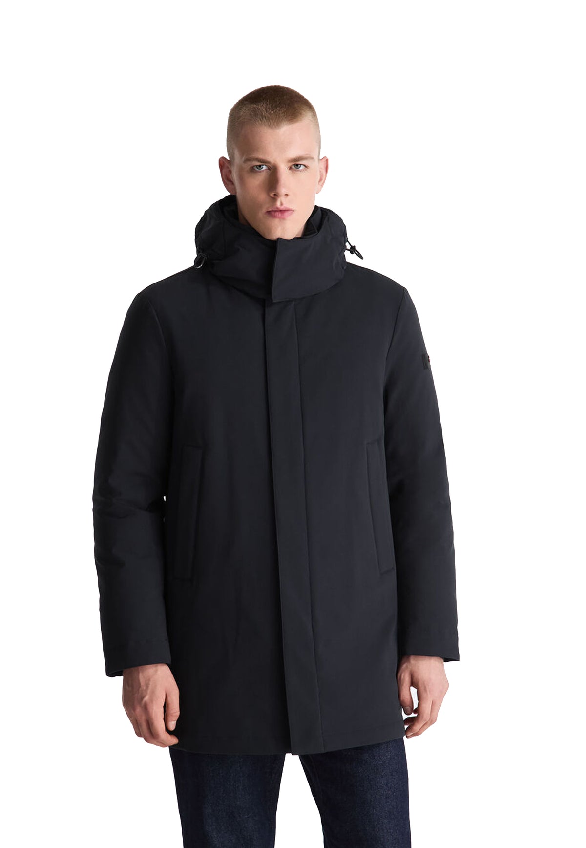 Giacca cappotto lungo tecnico blu Kruger Peuterey A26 PEU5998 01192026 215215 PEUTEREY 