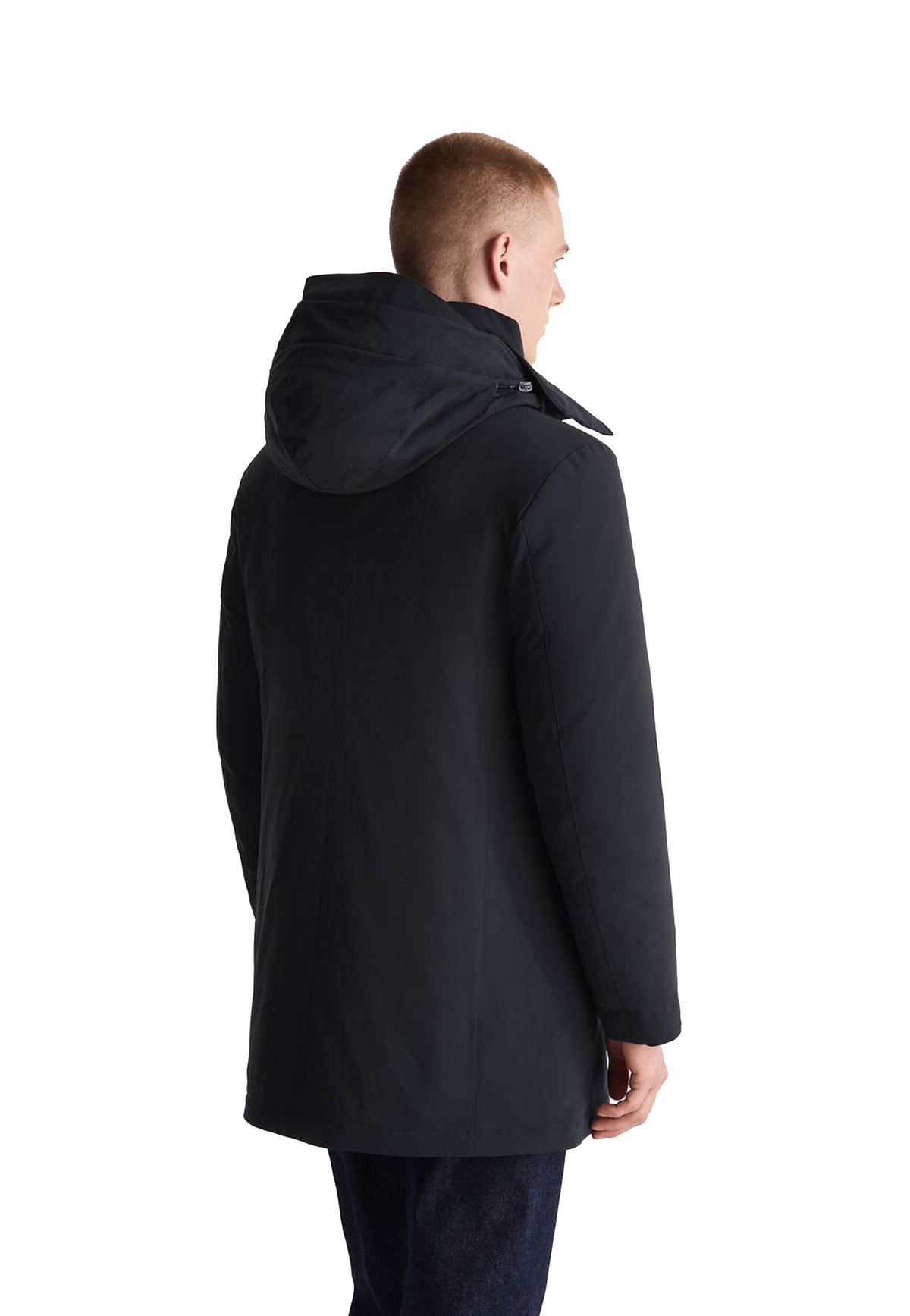 Giacca cappotto lungo tecnico blu Kruger Peuterey A26 PEU5998 01192026 215215 PEUTEREY 