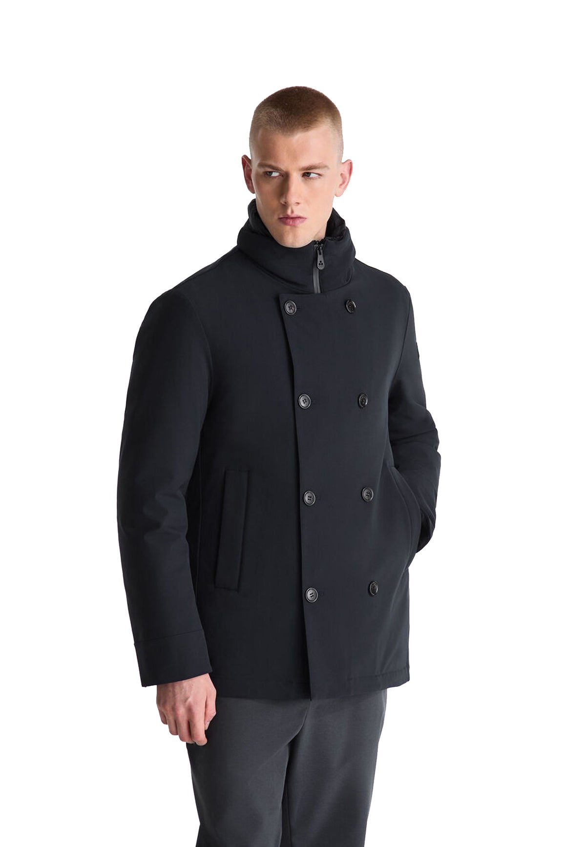 Giacca doppiopetto blu Militao Peuterey A26 PEU5999 01192026 215215 PEUTEREY 