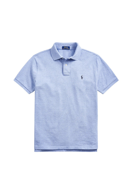 Polo a manica corta blu cotone Polo Ralph Lauren A26 710666998007 400400 POLO RALPH LAUREN 